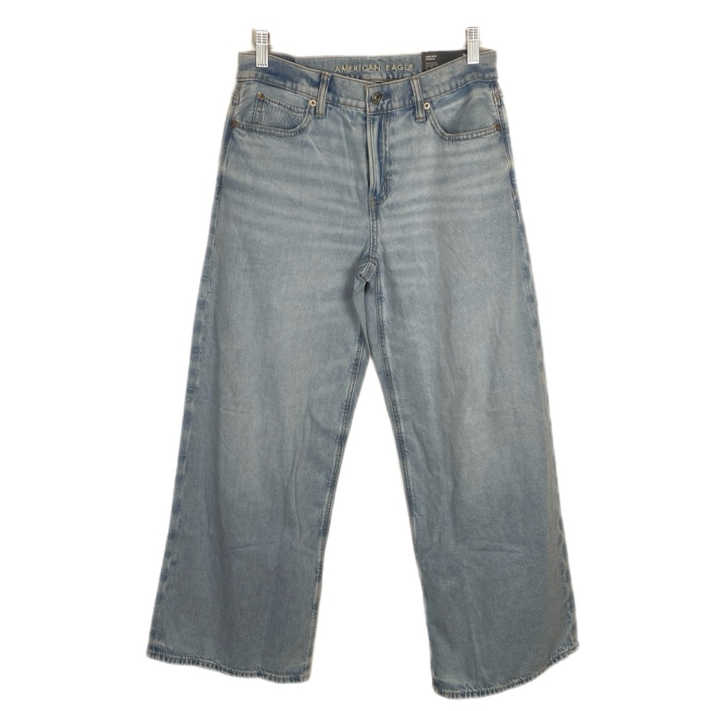 American Eagle Dreamy Drape Ultra Wide Leg Jeans Sz 25W